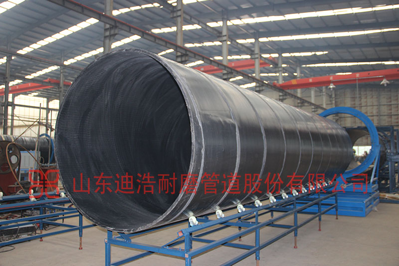 超高分子膜片鋼絲網骨架復合管-大口徑供排水管道